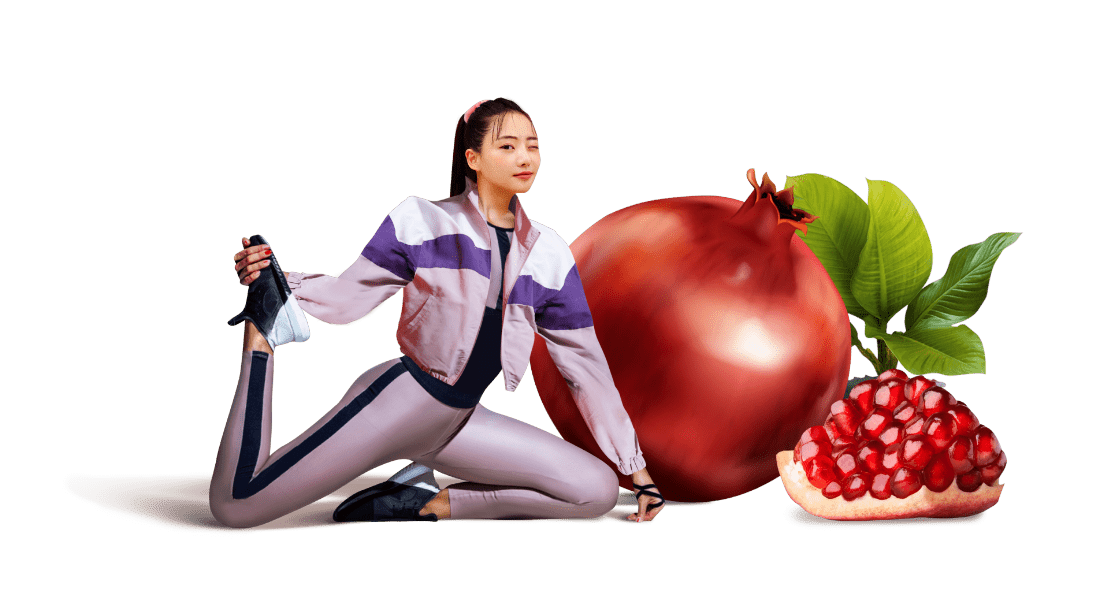 VitaminC Pomegranate Fruit Juice Drink Wonderlab Brunei